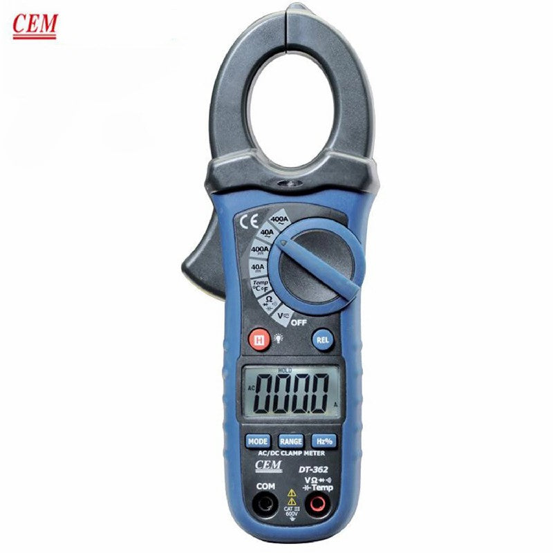 CEM DT-362 High Precision Clamp Meter AC DC Automatic Digital Multimeter Non-Contact Voltage Test Ammeter Electrical Automatic CEM DT-362 High Precision Clamp Meter AC DC Automatic Digital Multimeter Non-Contact Voltage Test Ammeter Electrical Automatic